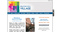 Desktop Screenshot of beaconhillvillage.org